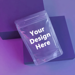 Custom Clear Stand Up Pouch Bag