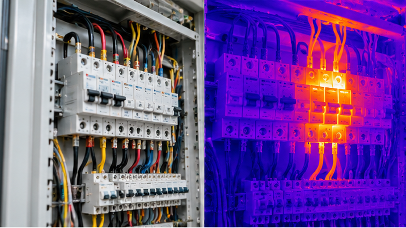 Electrical inspection with HIKMICRO ECO Lite thermal imager