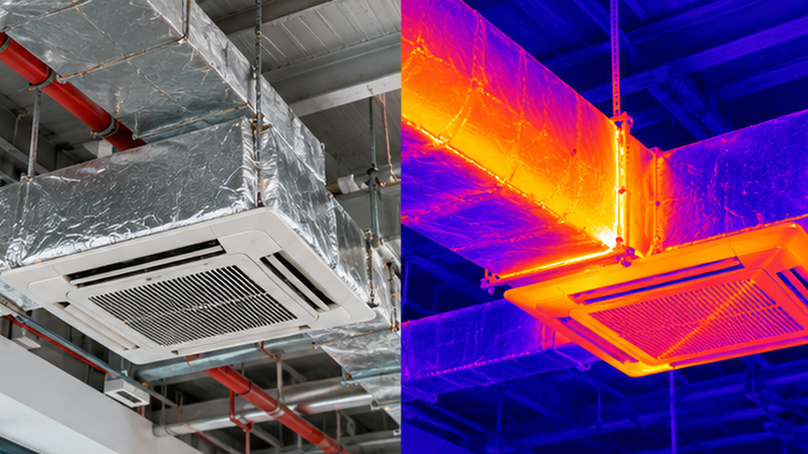 HVAC thermal inspection with HIKMICRO E03