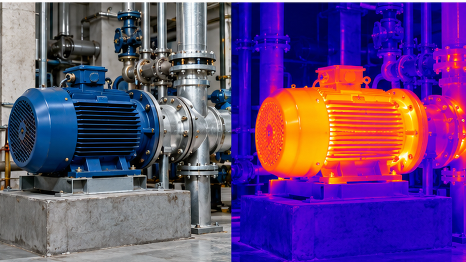 Equipment maintenance with thermal imaging