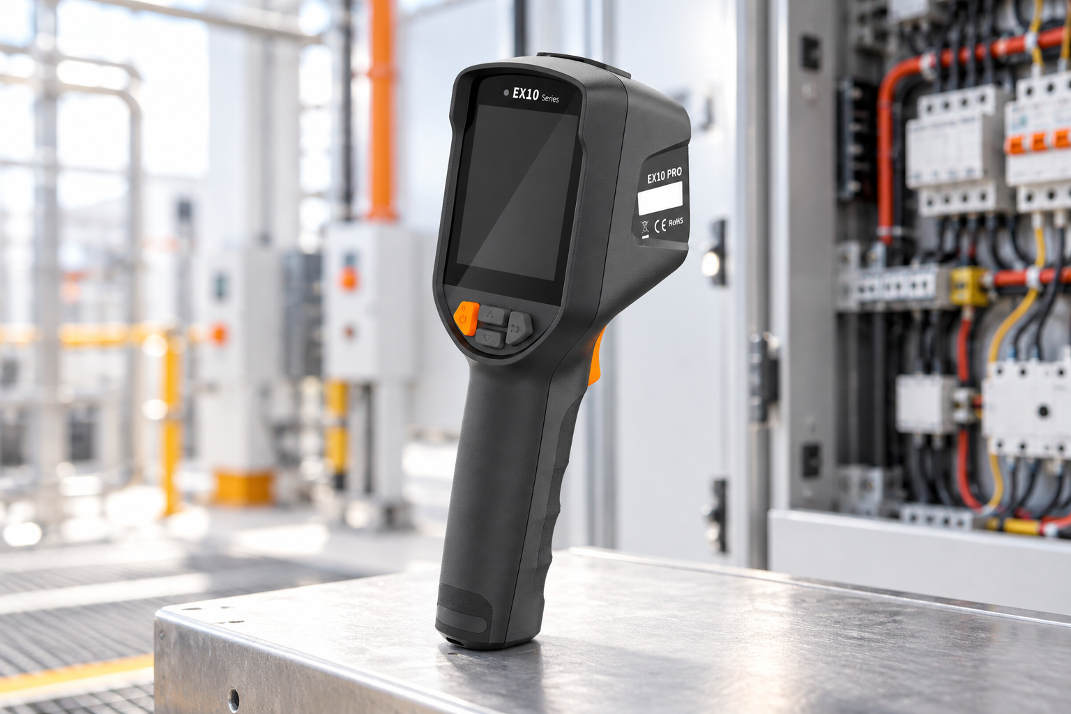 Raythink EX10 PRO handheld thermal camera for industrial inspection